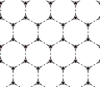 Soyut geometrik süslemesiz desen. tasarım arkaplanı, vektör illüstrasyonu