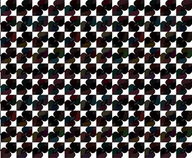 Soyut geometrik süslemesiz desen. tasarım arkaplanı, vektör illüstrasyonu