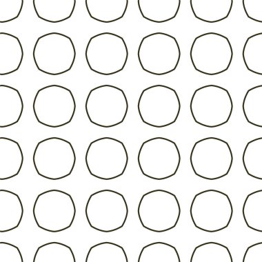 Geometrik soyut dikişsiz desen, vektör illüstrasyonu