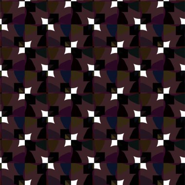 Soyut geometrik süslemesiz desen. tasarım arkaplanı, vektör illüstrasyonu