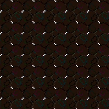 Soyut geometrik süslemesiz desen. tasarım arkaplanı, vektör illüstrasyonu