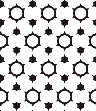 Soyut geometrik süslemesiz desen. tasarım arkaplanı, vektör illüstrasyonu