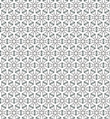 Soyut geometrik süslemesiz desen. tasarım arkaplanı, vektör illüstrasyonu