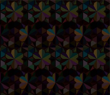 Soyut geometrik süslemesiz desen. tasarım arkaplanı, vektör illüstrasyonu