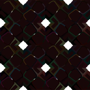 Soyut geometrik süslemesiz desen. tasarım arkaplanı, vektör illüstrasyonu