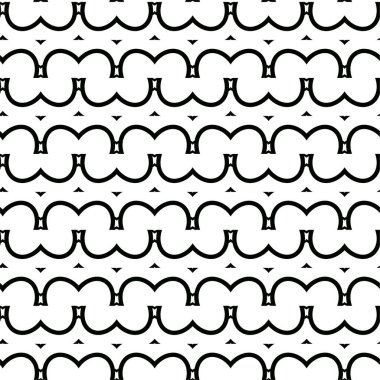 Soyut geometrik süslemesiz desen. tasarım arkaplanı, vektör illüstrasyonu