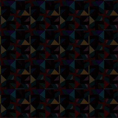 Soyut geometrik süslemesiz desen. tasarım arkaplanı, vektör illüstrasyonu