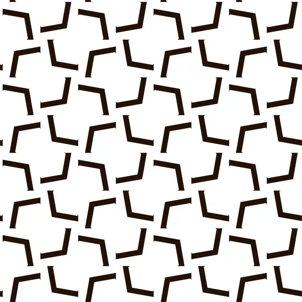 Abstrakte Geometrische Ornamentale Nahtlose Muster Design Hintergrund Vektorillustration — Stockvektor