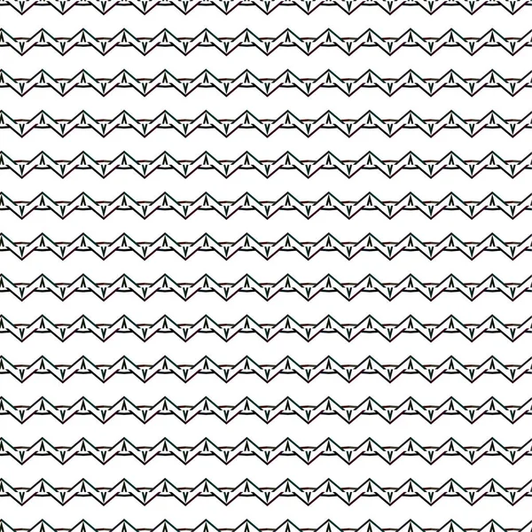 Abstract Geometric Ornamental Seamless Pattern Design Background Vector Illustration — Stock Vector