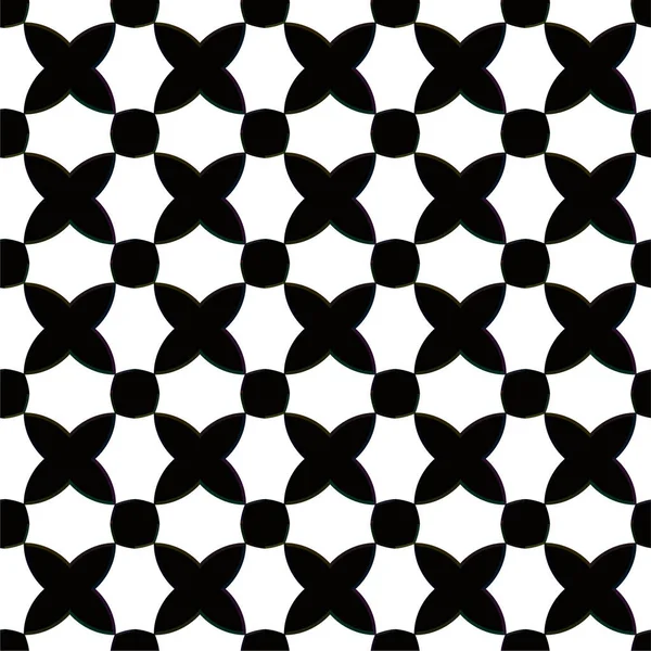 Motif Ornemental Géométrique Abstrait Sans Couture Fond Design Illustration Vectorielle — Image vectorielle