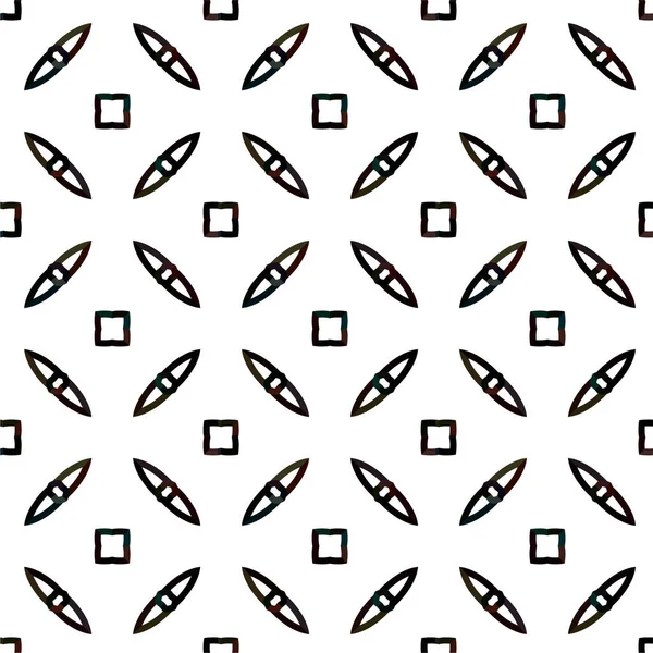 Motif Ornemental Géométrique Abstrait Sans Couture Fond Design Illustration Vectorielle — Image vectorielle