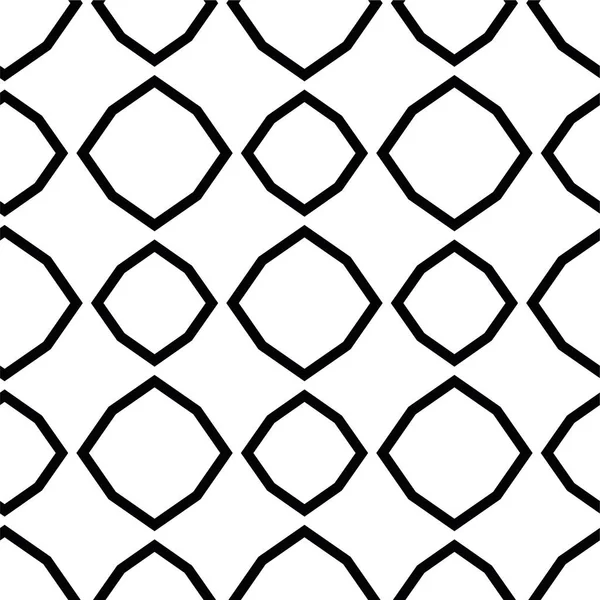 Motif Ornemental Géométrique Abstrait Sans Couture Fond Design Illustration Vectorielle — Image vectorielle