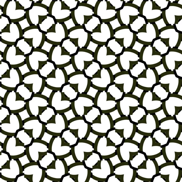 Abstrakte Geometrische Ornamentale Nahtlose Muster Design Hintergrund Vektorillustration — Stockvektor