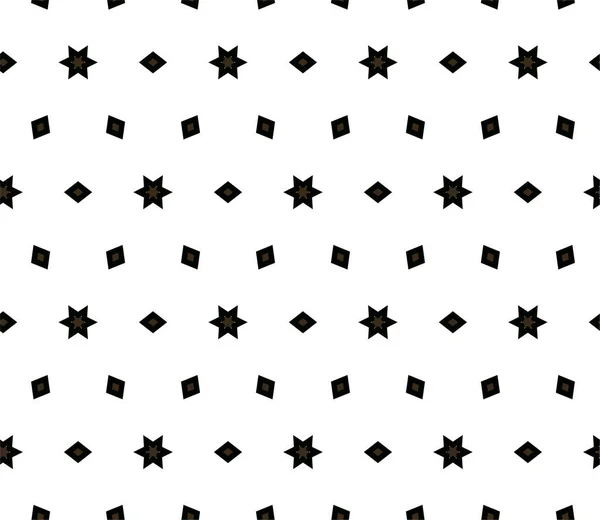 Abstrakte Geometrische Ornamentale Nahtlose Muster Design Hintergrund Vektorillustration — Stockvektor