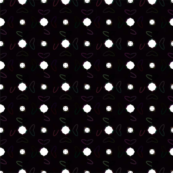 Motif Ornemental Géométrique Abstrait Sans Couture Fond Design Illustration Vectorielle — Image vectorielle