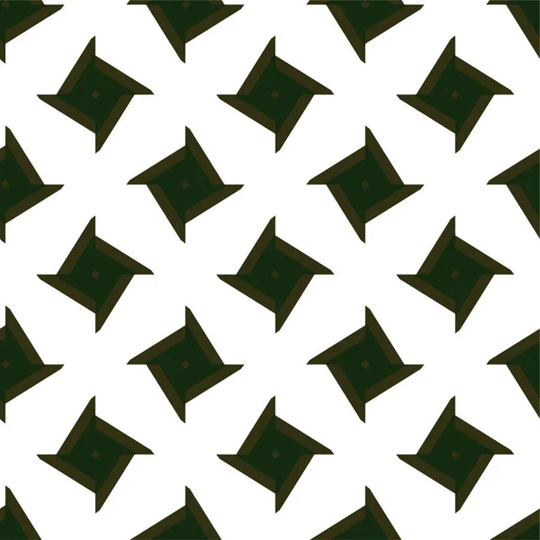 Abstrakte Geometrische Ornamentale Nahtlose Muster Design Hintergrund Vektorillustration — Stockvektor