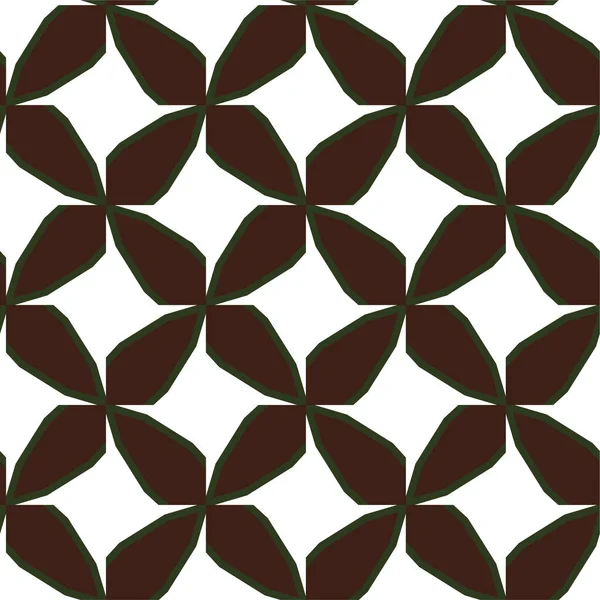 Abstrakte Geometrische Ornamentale Nahtlose Muster Design Hintergrund Vektorillustration — Stockvektor