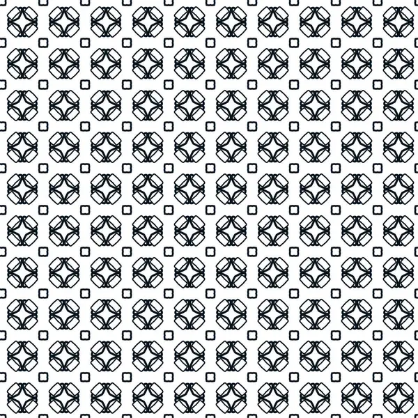 Abstrakte Geometrische Ornamentale Nahtlose Muster Design Hintergrund Vektorillustration — Stockvektor