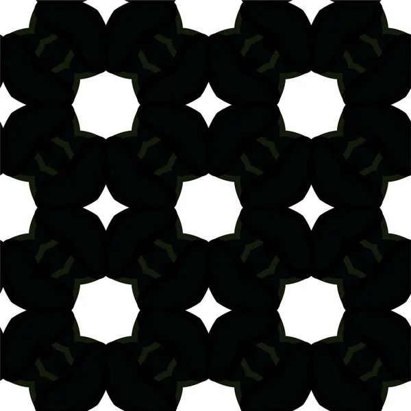 Abstrakte Geometrische Ornamentale Nahtlose Muster Design Hintergrund Vektorillustration — Stockvektor