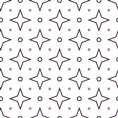 Soyut geometrik süslemesiz desen. tasarım arkaplanı, vektör illüstrasyonu