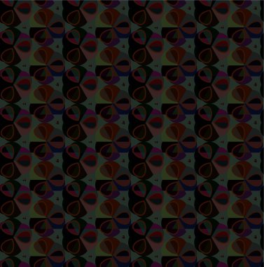 Soyut geometrik süslemesiz desen. tasarım arkaplanı, vektör illüstrasyonu