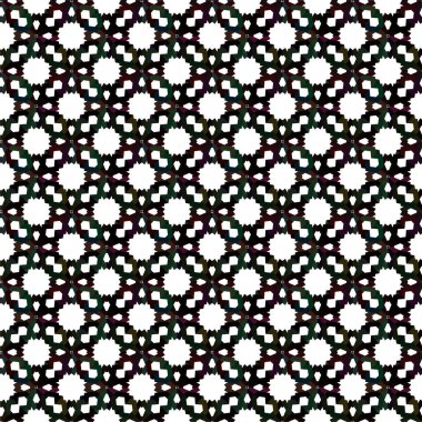 Soyut geometrik süslemesiz desen. tasarım arkaplanı, vektör illüstrasyonu