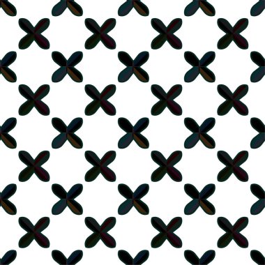 Soyut geometrik süslemesiz desen. tasarım arkaplanı, vektör illüstrasyonu