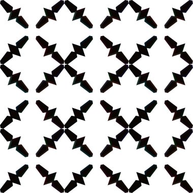 Soyut geometrik süslemesiz desen. tasarım arkaplanı, vektör illüstrasyonu