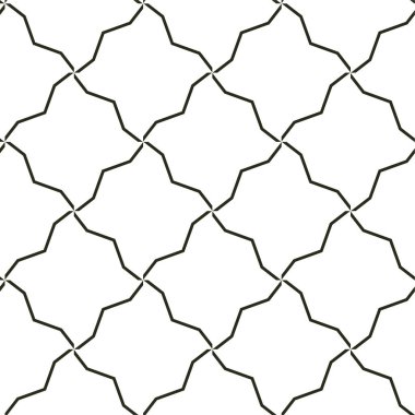 Soyut geometrik süslemesiz desen. tasarım arkaplanı, vektör illüstrasyonu