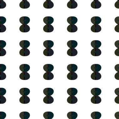 Soyut geometrik süslemesiz desen. tasarım arkaplanı, vektör illüstrasyonu