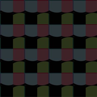 Soyut geometrik süslemesiz desen. tasarım arkaplanı, vektör illüstrasyonu