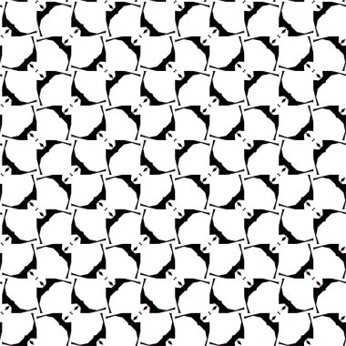 Soyut geometrik süslemesiz desen. tasarım arkaplanı, vektör illüstrasyonu