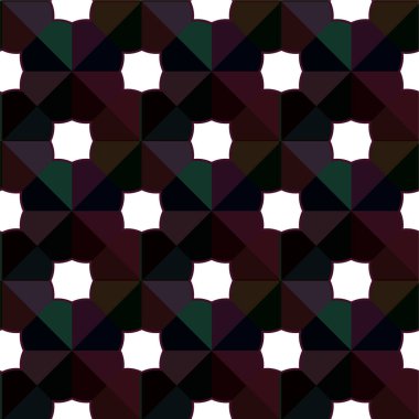 Soyut geometrik süslemesiz desen. tasarım arkaplanı, vektör illüstrasyonu