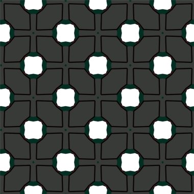 Soyut geometrik süslemesiz desen. tasarım arkaplanı, vektör illüstrasyonu