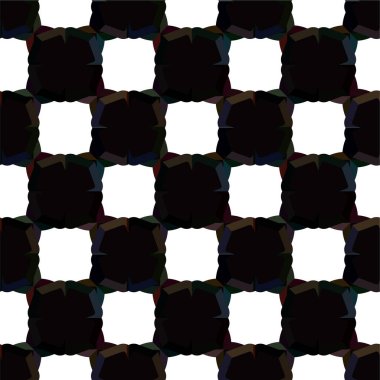 Soyut geometrik süslemesiz desen. tasarım arkaplanı, vektör illüstrasyonu