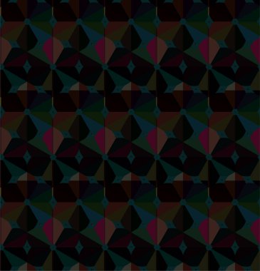 Soyut geometrik süslemesiz desen. tasarım arkaplanı, vektör illüstrasyonu