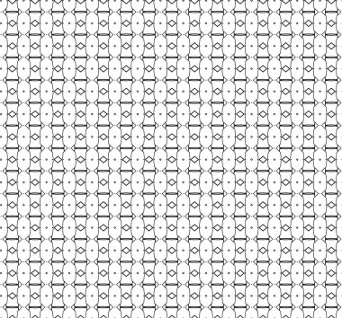 Soyut geometrik süslemesiz desen. tasarım arkaplanı, vektör illüstrasyonu