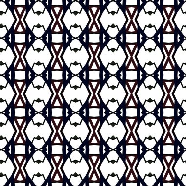 Soyut geometrik süslemesiz desen. tasarım arkaplanı, vektör illüstrasyonu