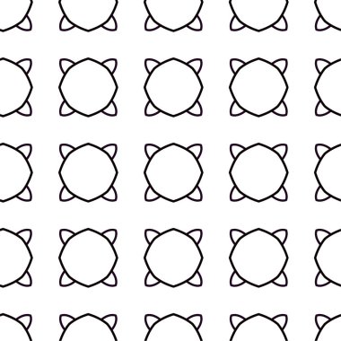 Soyut geometrik süslemesiz desen. tasarım arkaplanı, vektör illüstrasyonu