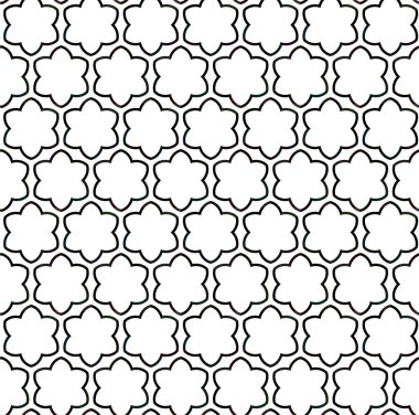 Soyut geometrik süslemesiz desen. tasarım arkaplanı, vektör illüstrasyonu