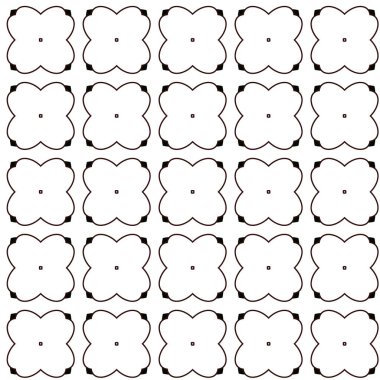 Soyut geometrik süslemesiz desen. tasarım arkaplanı, vektör illüstrasyonu 