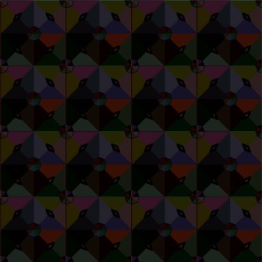 Soyut geometrik süslemesiz desen. tasarım arkaplanı, vektör illüstrasyonu