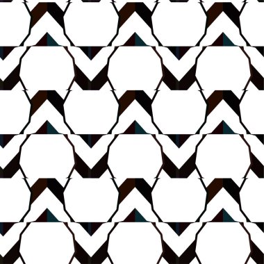 Soyut geometrik süslemesiz desen. tasarım arkaplanı, vektör illüstrasyonu