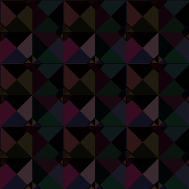 Soyut geometrik süslemesiz desen. tasarım arkaplanı, vektör illüstrasyonu