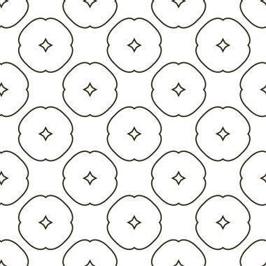 Soyut geometrik süslemesiz desen. tasarım arkaplanı, vektör illüstrasyonu