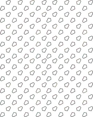 Soyut geometrik süslemesiz desen. tasarım arkaplanı, vektör illüstrasyonu