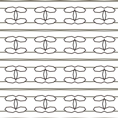 Soyut geometrik süslemesiz desen. tasarım arkaplanı, vektör illüstrasyonu