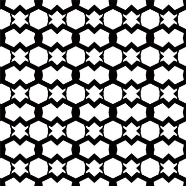 Soyut geometrik süslemesiz desen. tasarım arkaplanı, vektör illüstrasyonu