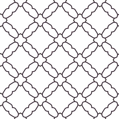 Soyut geometrik süslemesiz desen. tasarım arkaplanı, vektör illüstrasyonu