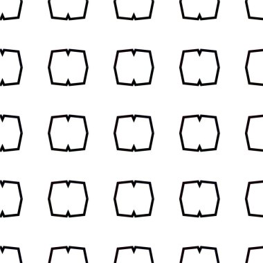 Soyut geometrik süslemesiz desen. tasarım arkaplanı, vektör illüstrasyonu